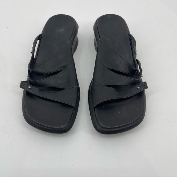 Clarks Shoes - Clark’s, Womens, wedge size 7M good condition black Preowned